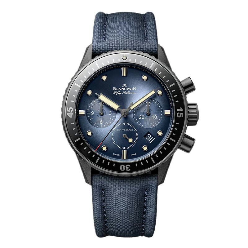 BLANCPAIN <br>FIFTY FATHOMS BATHYSCAPHE FLYBACK CHRONOGRAPH  <br>ブランパン <br>フィフティ ファゾムス バチスカーフ フライバック クロノグラフ <br>5200-0140-O52A