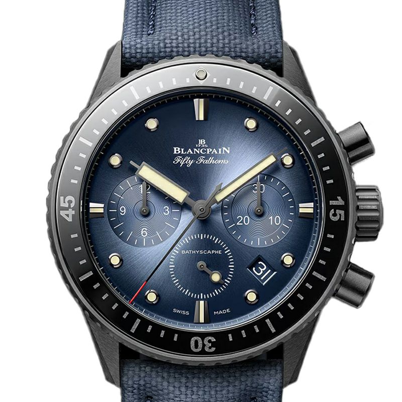 BLANCPAIN <br>FIFTY FATHOMS BATHYSCAPHE FLYBACK CHRONOGRAPH  <br>ブランパン <br>フィフティ ファゾムス バチスカーフ フライバック クロノグラフ <br>5200-0140-O52A