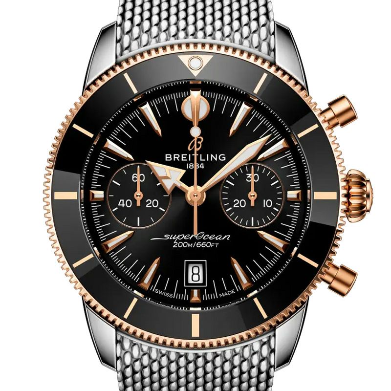 BREITLING <br>SUPEROCEAN HERITAGE B01 CHRONOGRAPH 42 <br>ブライトリング <br>スーパーオーシャンヘリテージ B01 クロノグラフ 42 <br>UB0156H11B1A1