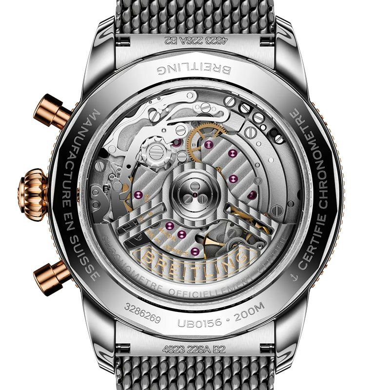 BREITLING <br>SUPEROCEAN HERITAGE B01 CHRONOGRAPH 42 <br>ブライトリング <br>スーパーオーシャンヘリテージ B01 クロノグラフ 42 <br>UB0156H11B1A1