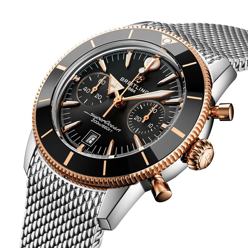 BREITLING <br>SUPEROCEAN HERITAGE B01 CHRONOGRAPH 42 <br>ブライトリング <br>スーパーオーシャンヘリテージ B01 クロノグラフ 42 <br>UB0156H11B1A1