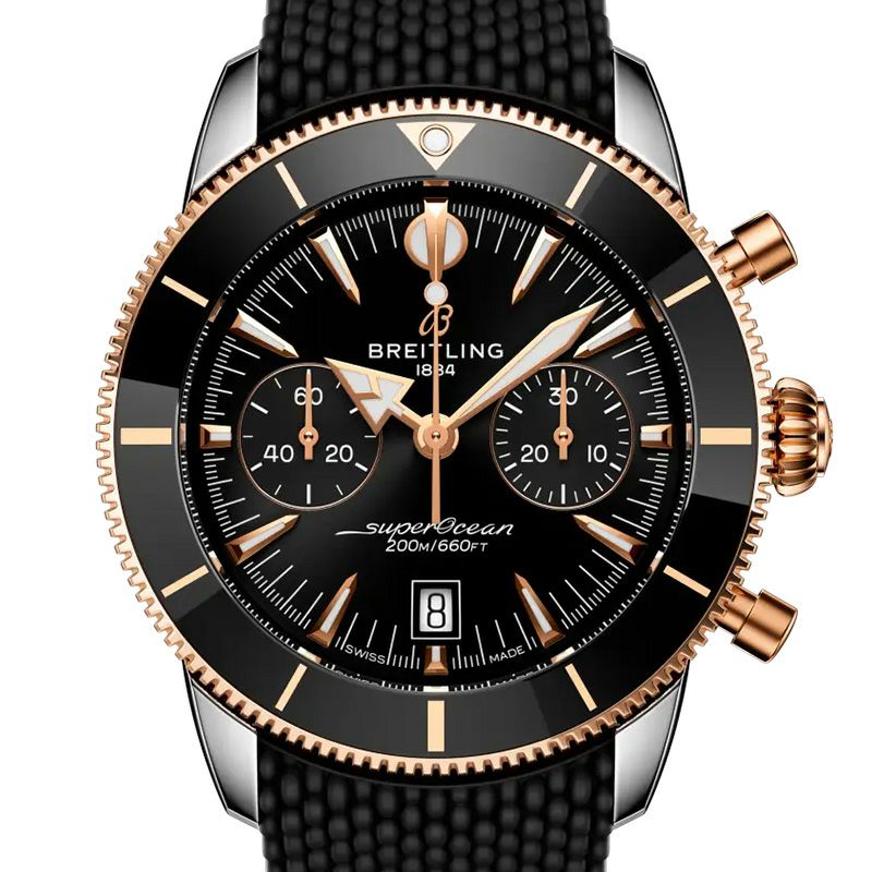 BREITLING <br>SUPEROCEAN HERITAGE B01 CHRONOGRAPH 42 <br>ブライトリング <br>スーパーオーシャンヘリテージ B01 クロノグラフ 42 <br>UB0156H11B1S1