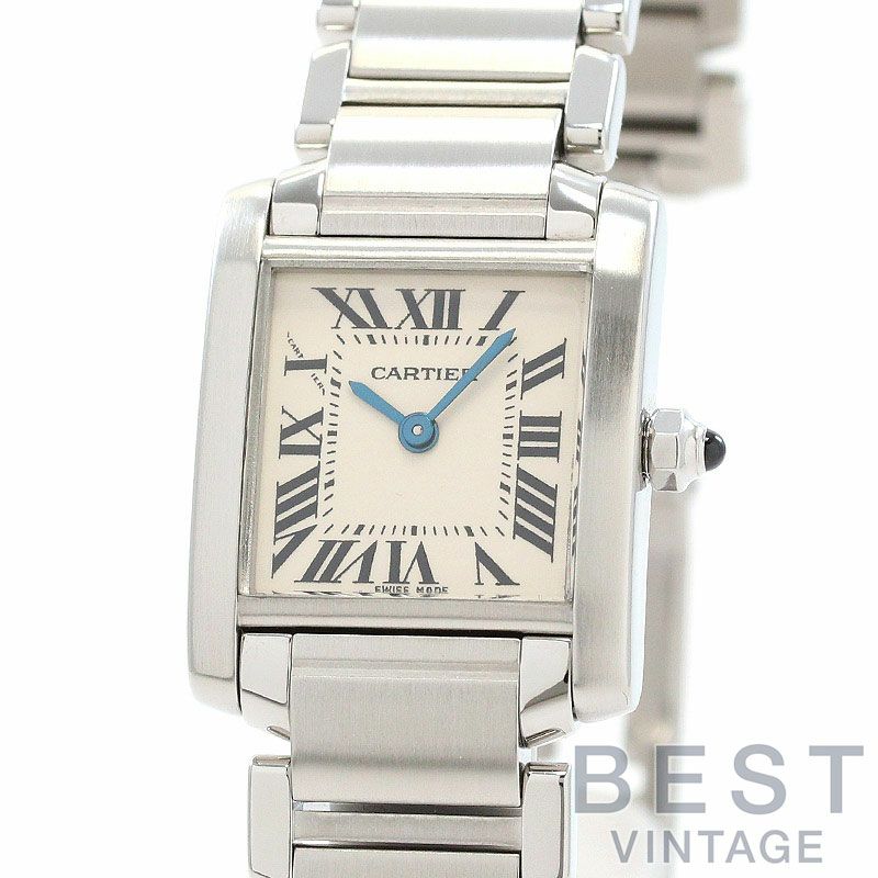 中古】CARTIER TANK FRANCAISE SMALL MODEL カルティエ タンク  