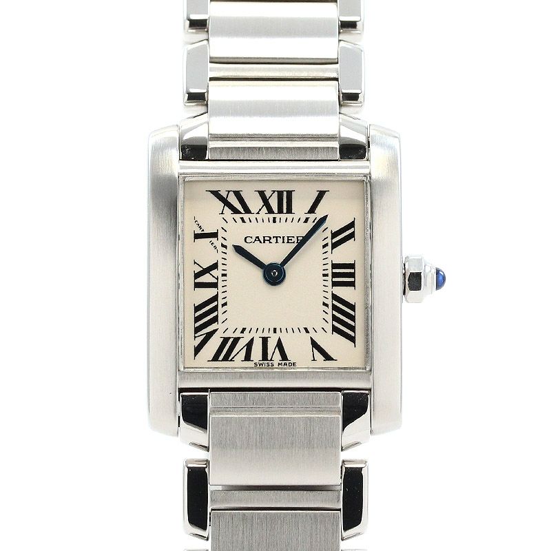 【中古】CARTIER TANK FRANCAISE SMALL MODEL カルティエ タンク フランセーズ SM W51008Q3