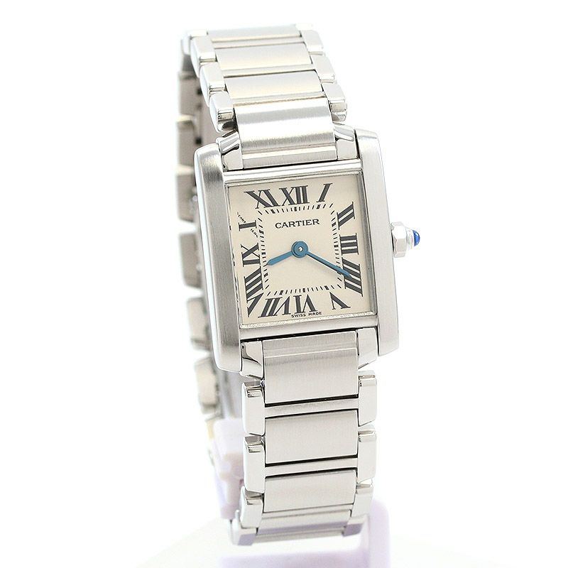 【中古】CARTIER TANK FRANCAISE SMALL MODEL カルティエ タンク フランセーズ SM W51008Q3