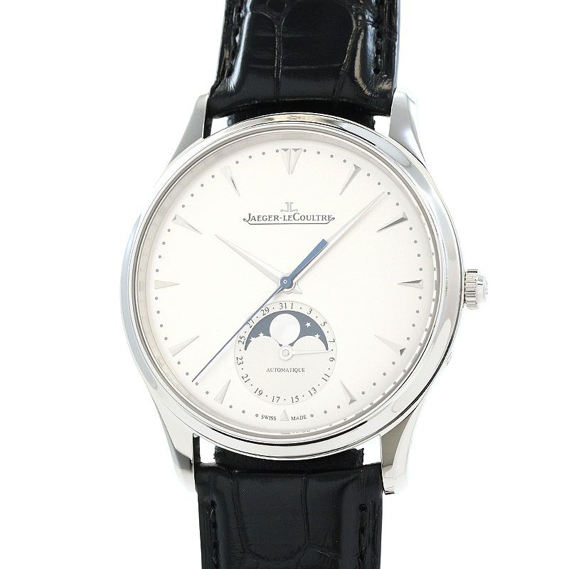 【中古】JAEGER-LECOULTRE MASTER ULTRA THIN MOON 39 ジャガー・ルクルト マスター･ウルトラスリム・ムーン 39 Q1368420 (176.8.64.S)