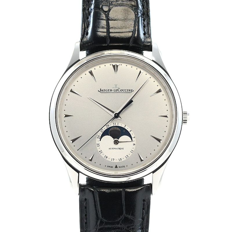 【中古】JAEGER-LECOULTRE MASTER ULTRA THIN MOON 39 ジャガー・ルクルト マスター･ウルトラスリム・ムーン 39 Q1368420 (176.8.64.S)