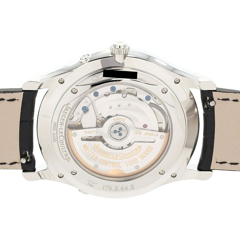 【中古】JAEGER-LECOULTRE MASTER ULTRA THIN MOON 39 ジャガー・ルクルト マスター･ウルトラスリム・ムーン 39 Q1368420 (176.8.64.S)