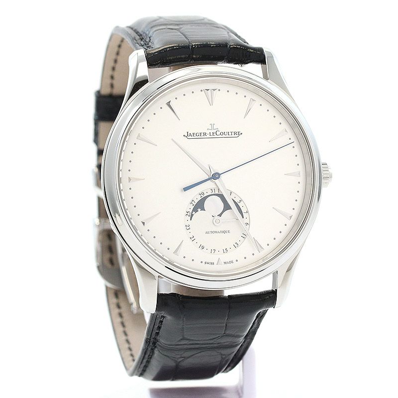 【中古】JAEGER-LECOULTRE MASTER ULTRA THIN MOON 39 ジャガー・ルクルト マスター･ウルトラスリム・ムーン 39 Q1368420 (176.8.64.S)