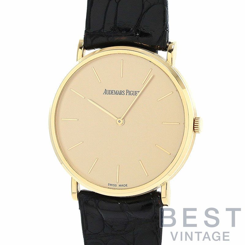 割引価格 MECHANICAL VINTAGE PIGUET 中古】AUDEMARS ROUND WATCH SHAPE 時計