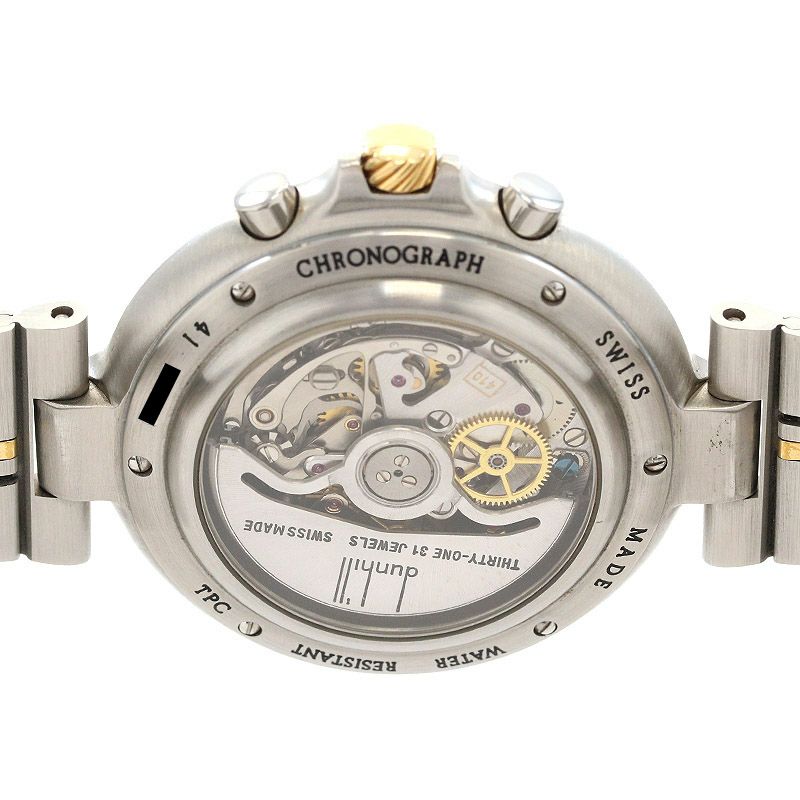 【中古】DUNHILL MILLENNIUM CHRONOGRAPH EL PRIMERO TRIPLE CALENDAR MOON PHASE ダンヒル ミレニアム クロノグラフ エル・プリメロ トリプルカレンダー ムーンフェイズ DC3324