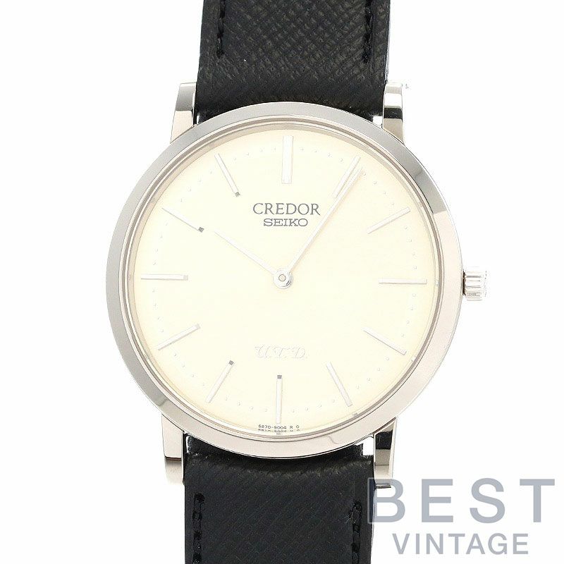 【中古】SEIKO CREDOR ULTRA THIN DRESS 120TH ANNIVERSARY LIMITED EDITION セイコー クレドール U.T.D. 創業120周年限定モデル GBAQ987 (6870-0010)