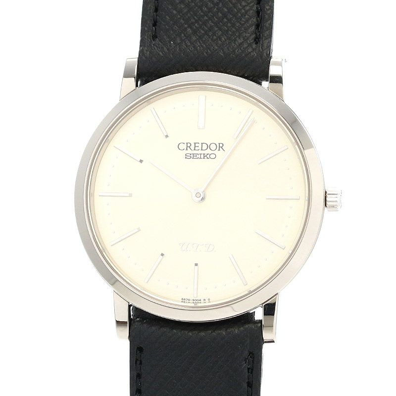 【中古】SEIKO CREDOR ULTRA THIN DRESS 120TH ANNIVERSARY LIMITED EDITION セイコー クレドール U.T.D. 創業120周年限定モデル GBAQ987 (6870-0010)