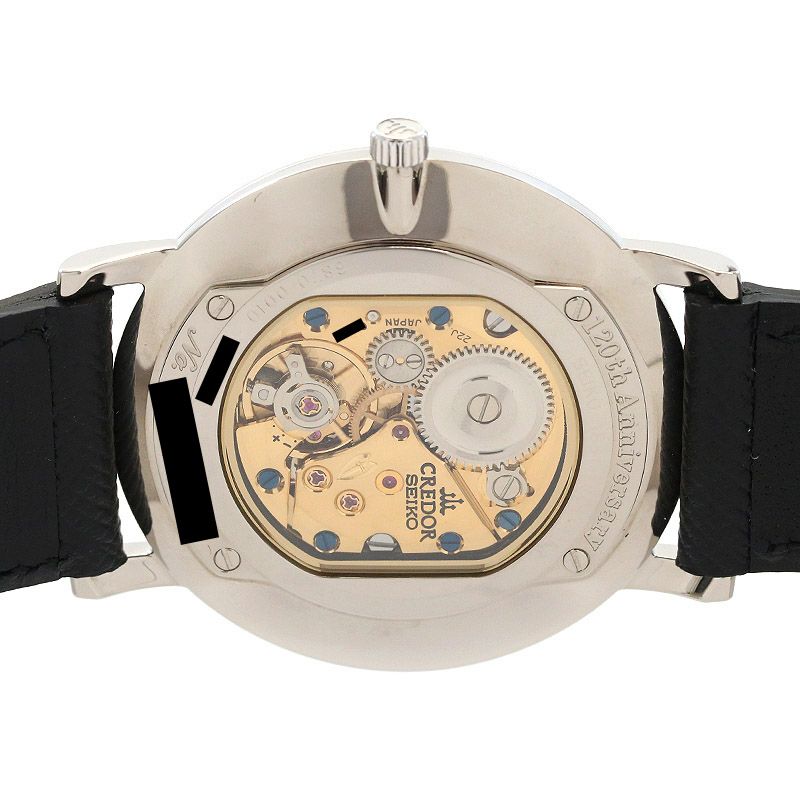 【中古】SEIKO CREDOR ULTRA THIN DRESS 120TH ANNIVERSARY LIMITED EDITION セイコー クレドール U.T.D. 創業120周年限定モデル GBAQ987 (6870-0010)