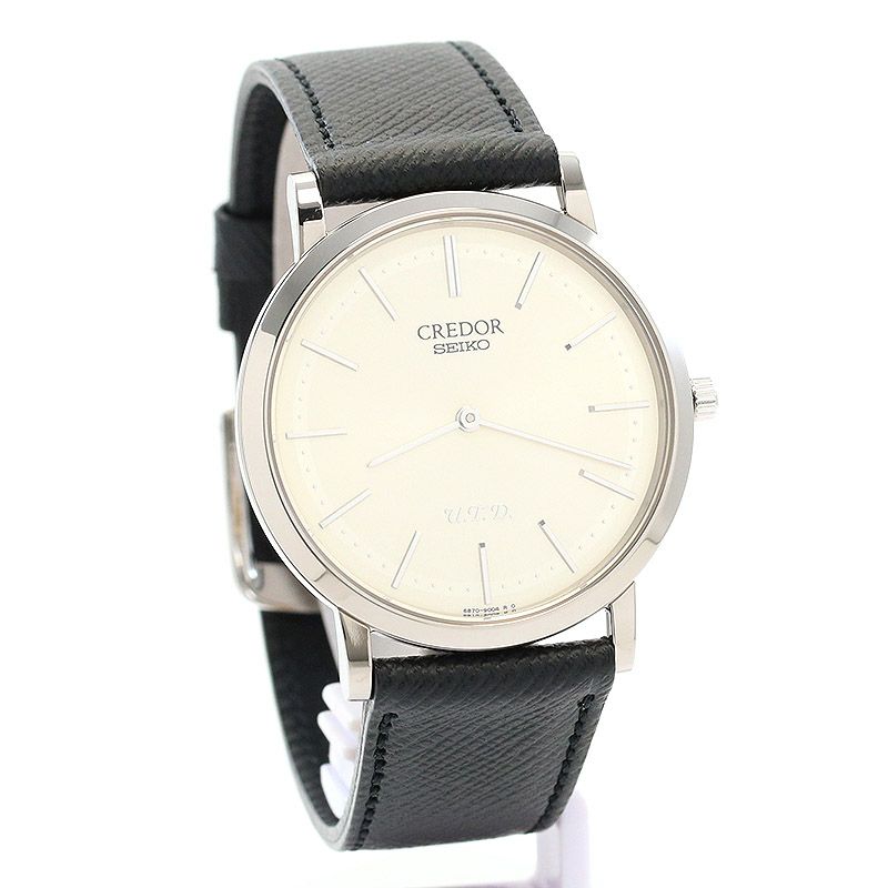 【中古】SEIKO CREDOR ULTRA THIN DRESS 120TH ANNIVERSARY LIMITED EDITION セイコー クレドール U.T.D. 創業120周年限定モデル GBAQ987 (6870-0010)