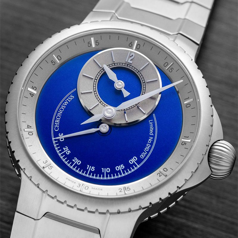 CHRONOSWISS <br>PULSE ONE BLUE <br>クロノスイス <br>パルス ワン ブルー <br>CH-6823T-BLSI