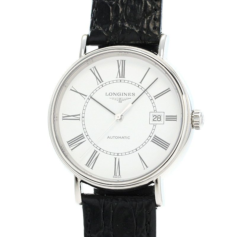 【中古】LONGINES <br>PRESENCE AUTOMATIC 40MM <br>ロンジン <br>プレザンス オートマティック 40MM <br>L4.922.4.11.2 (49224112)