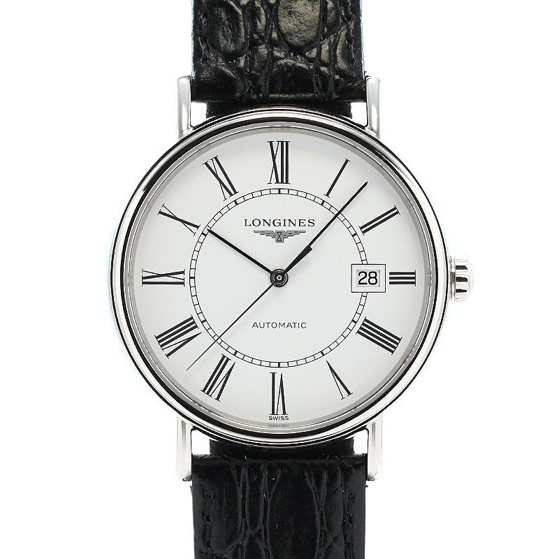 【中古】LONGINES <br>PRESENCE AUTOMATIC 40MM <br>ロンジン <br>プレザンス オートマティック 40MM <br>L4.922.4.11.2 (49224112)