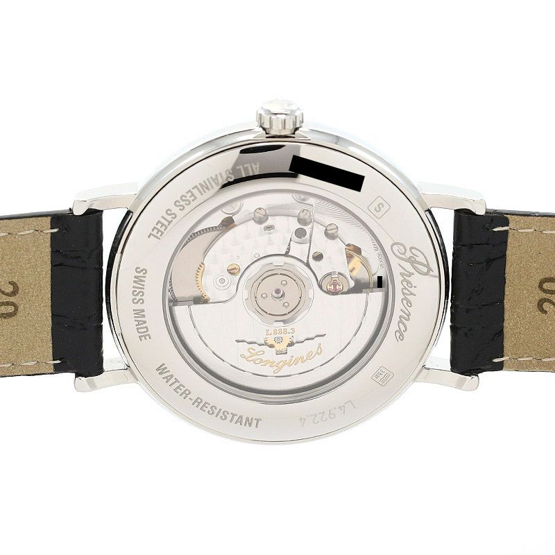 【中古】LONGINES <br>PRESENCE AUTOMATIC 40MM <br>ロンジン <br>プレザンス オートマティック 40MM <br>L4.922.4.11.2 (49224112)