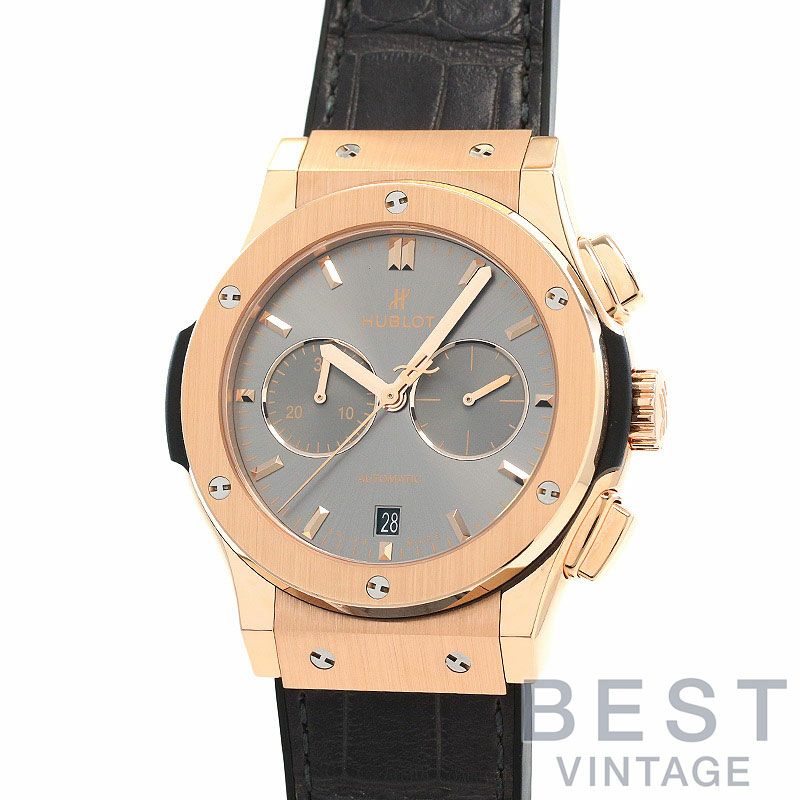 【中古】HUBLOT CLASSIC FUSION CHRONOGRAPH KING GOLD RACING GREY ウブロ クラシック・フュージョン クロノグラフ キングゴールド レーシンググレー 541.OX.7080.LR