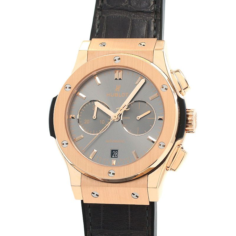 【中古】HUBLOT CLASSIC FUSION CHRONOGRAPH KING GOLD RACING GREY ウブロ クラシック・フュージョン クロノグラフ キングゴールド レーシンググレー 541.OX.7080.LR