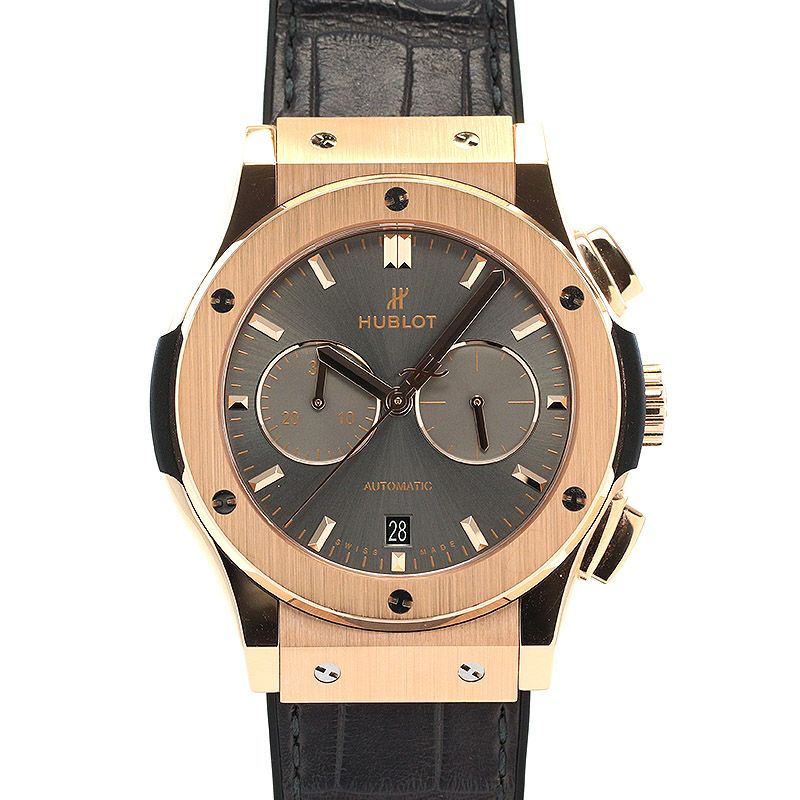【中古】HUBLOT CLASSIC FUSION CHRONOGRAPH KING GOLD RACING GREY ウブロ クラシック・フュージョン クロノグラフ キングゴールド レーシンググレー 541.OX.7080.LR