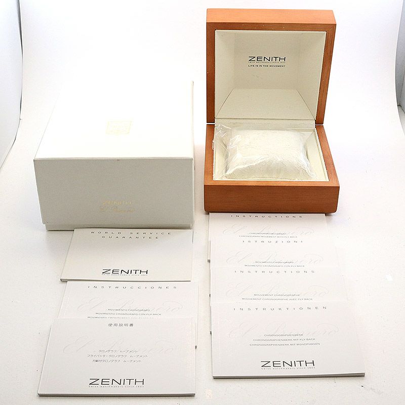 中古】ZENITH CLASS EL PRIMERO ゼニス クラス エル・プリメロ