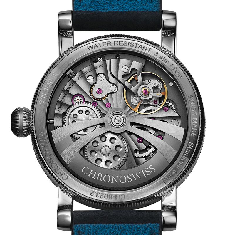 CHRONOSWISS <br>SMALL SECOND BLUE ORBIT <br>クロノスイス <br>スモールセコンド ブルー オービット <br>CH-8023.2-BLSI