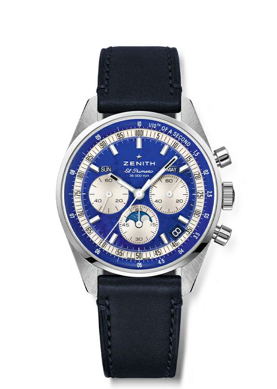 ZENITH <br>CHRONOMASTER ORIGINAL LAPIS LAZULI <br>ゼニス <br>クロノマスター オリジナル トリプルカレンダー ラピスラズリ <br>03.3400.3610/51.C910