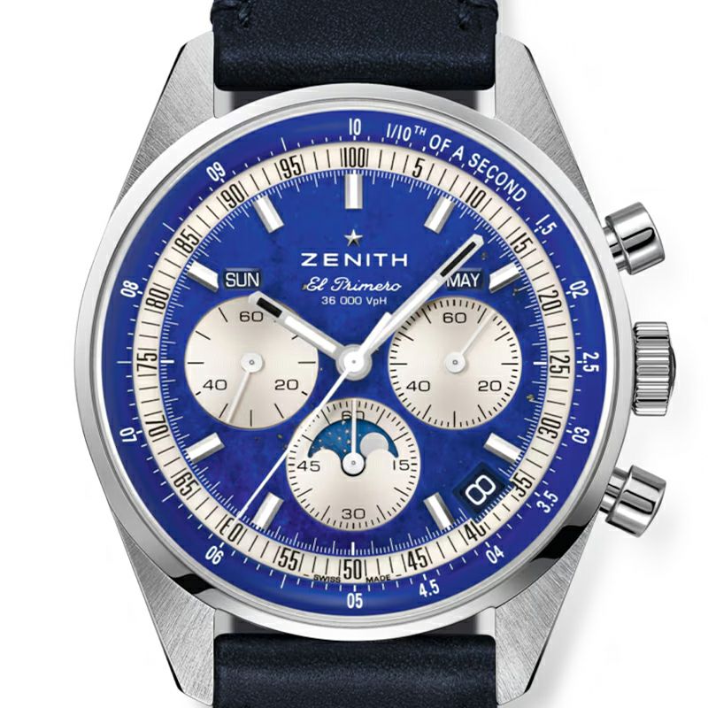 ZENITH <br>CHRONOMASTER ORIGINAL LAPIS LAZULI <br>ゼニス <br>クロノマスター オリジナル トリプルカレンダー ラピスラズリ <br>03.3400.3610/51.C910