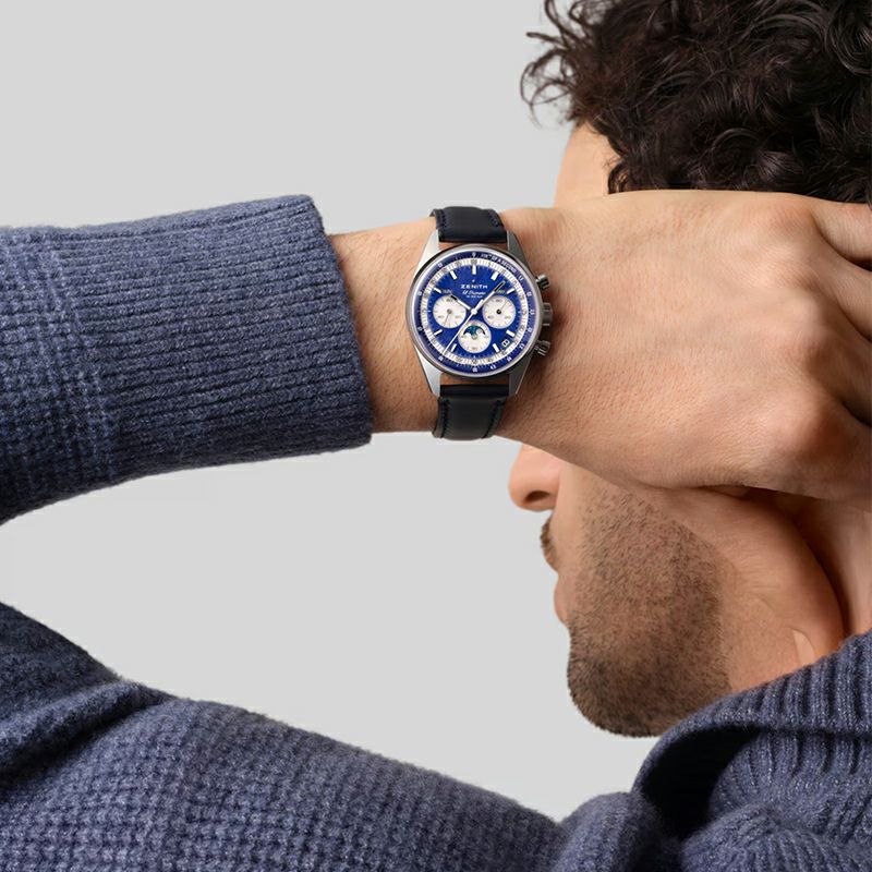 ZENITH <br>CHRONOMASTER ORIGINAL LAPIS LAZULI <br>ゼニス <br>クロノマスター オリジナル トリプルカレンダー ラピスラズリ <br>03.3400.3610/51.C910