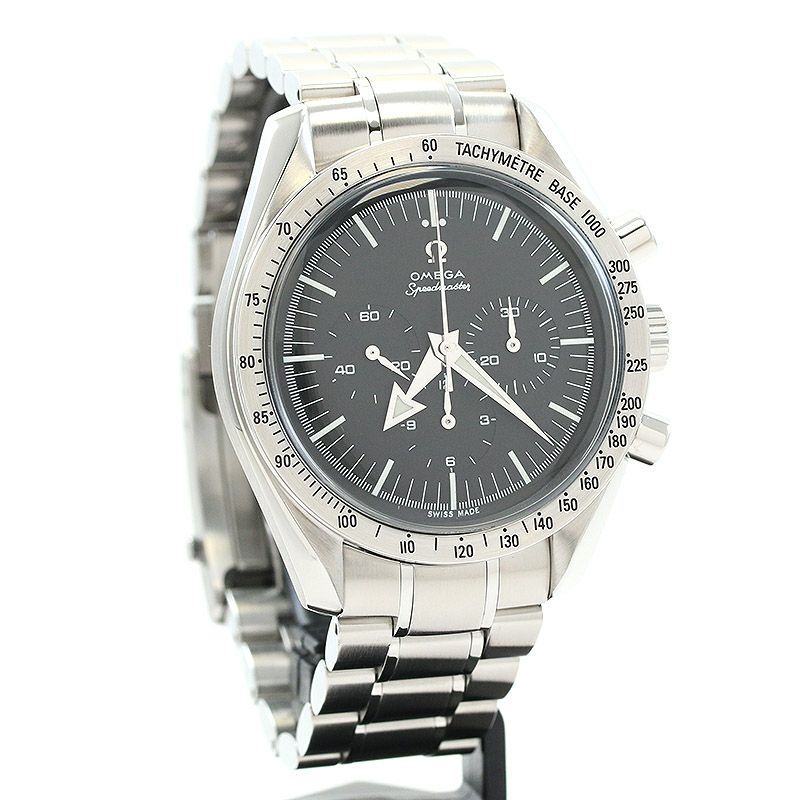 【中古】OMEGA SPEEDMASTER BROAD ARROW 1ST REPLICA オメガ スピードマスター ブロードアロー ...