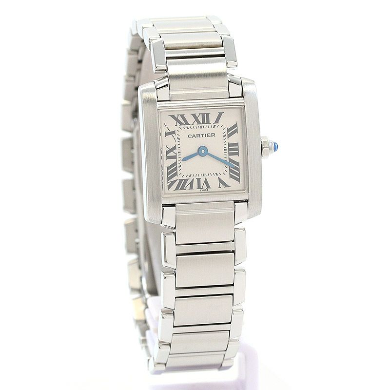 【中古】CARTIER <br>TANK FRANCAISE SMALL MODEL <br>カルティエ <br>タンク フランセーズ SM <br>W51008Q3