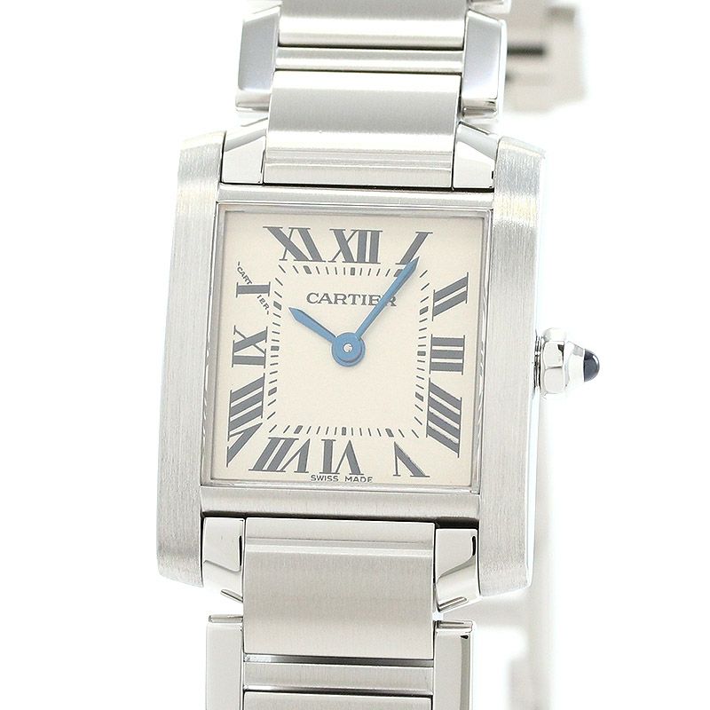 【中古】CARTIER <br>TANK FRANCAISE SMALL MODEL <br>カルティエ <br>タンク フランセーズ SM <br>W51008Q3