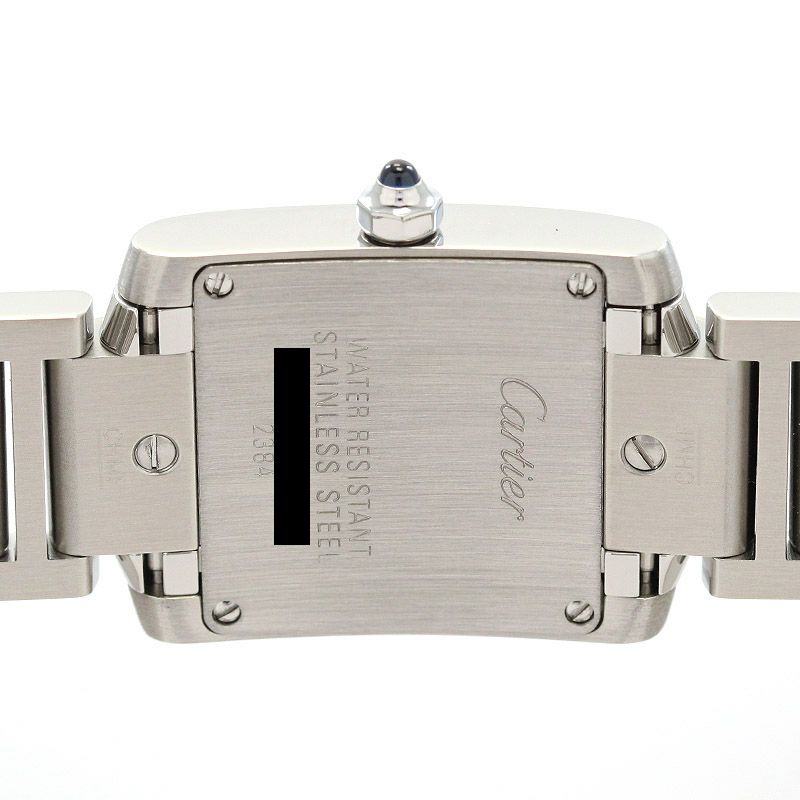 【中古】CARTIER <br>TANK FRANCAISE SMALL MODEL <br>カルティエ <br>タンク フランセーズ SM <br>W51008Q3