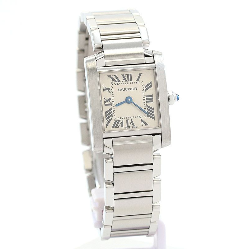 【中古】CARTIER <br>TANK FRANCAISE SMALL MODEL <br>カルティエ <br>タンク フランセーズ SM <br>W51008Q3