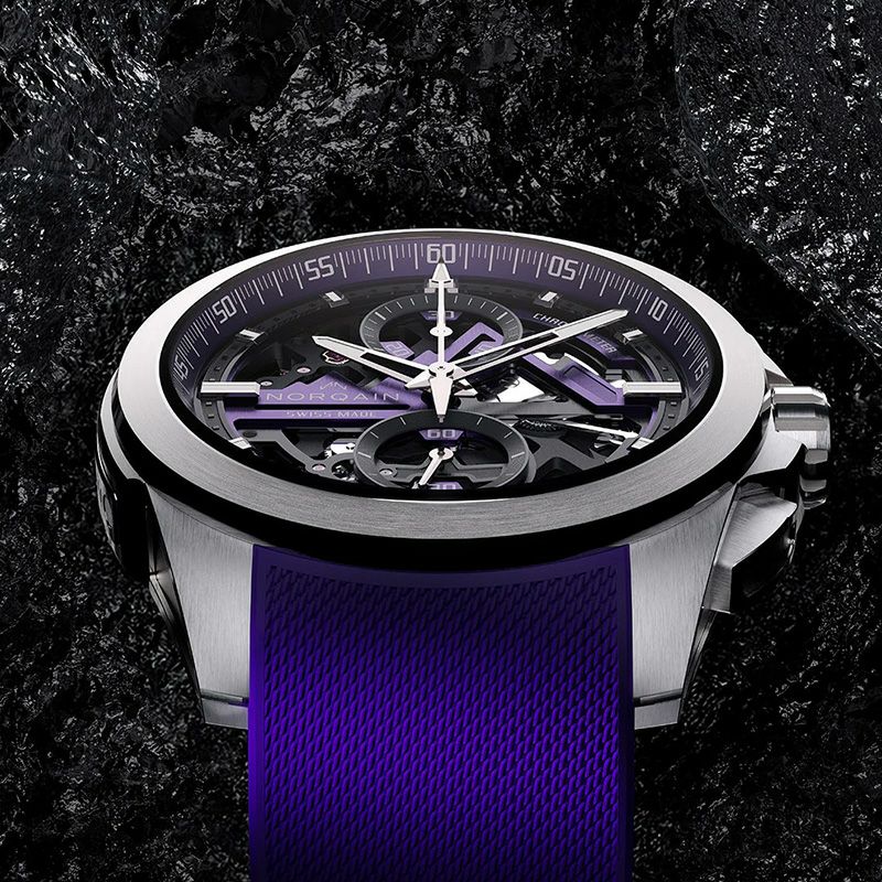 NORQAIN <br>INDEPENDENCE SKELETON CHRONO 42MM <br>ノルケイン <br>インディペンデンス スケルトン クロノ 42MM <br>NNT3200C/P320