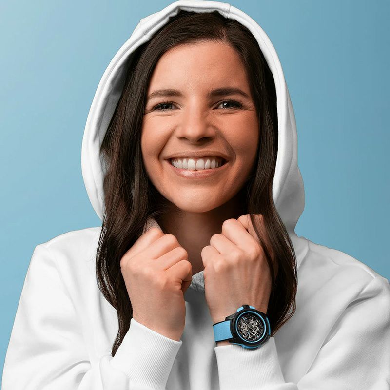 NORQAIN <br>WILD ONE SKELETON 39MM SKY BLUE <br>ノルケイン <br>ワイルドワン スケルトン 39mm スカイブルー <br>NNQ3001QBA1AS/B002