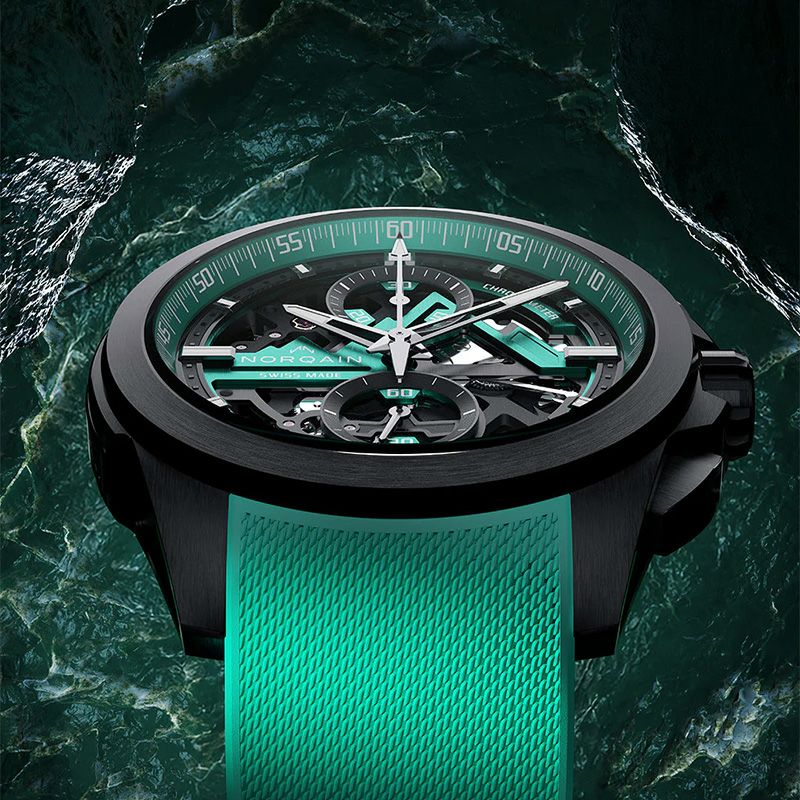 NORQAIN INDEPENDENCE SKELETON CHRONO 42MM LIMITED EDITION