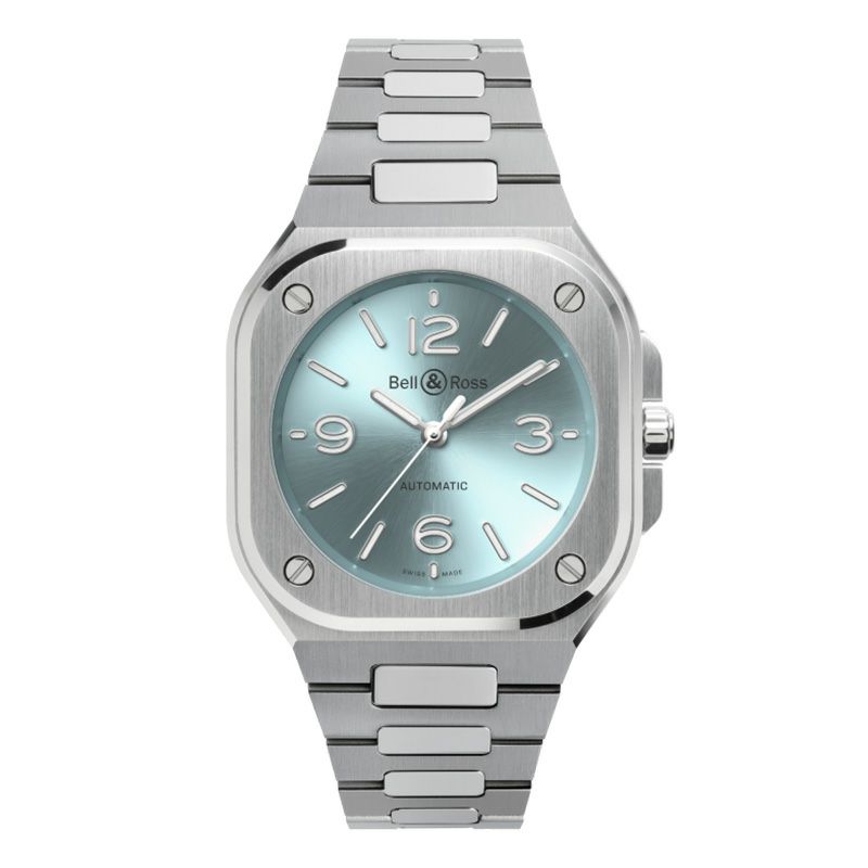 Bell ＆ Ross <br>BR-05 36 MM ICE BLUE STEEL <br>ベル＆ロス <br>BR-05 36MM アイスブルー スティール <br>BR05A-S-BU-ST/SST