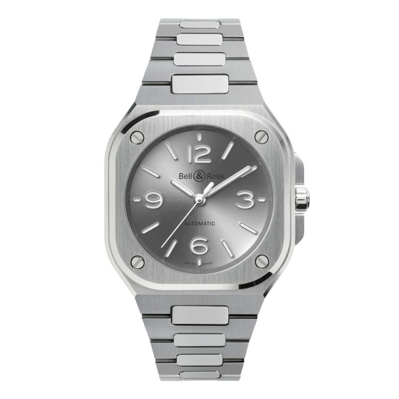 Bell ＆ Ross <br>BR-05 36 MM GREY STEEL <br>ベル＆ロス <br>BR-05 36MM グレー スティール <br>BR05A-S-GR-ST/SST