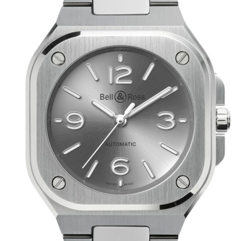 Bell ＆ Ross <br>BR-05 36 MM GREY STEEL <br>ベル＆ロス <br>BR-05 36MM グレー スティール <br>BR05A-S-GR-ST/SST