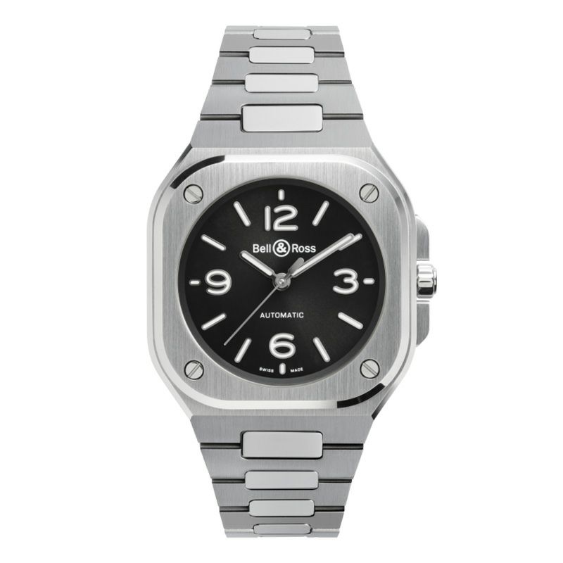 Bell ＆ Ross <br>BR-05 36 MM BLACK STEEL <br>ベル＆ロス <br>BR-05 36MM ブラック スティール <br>BR05A-S-BL-ST/SST