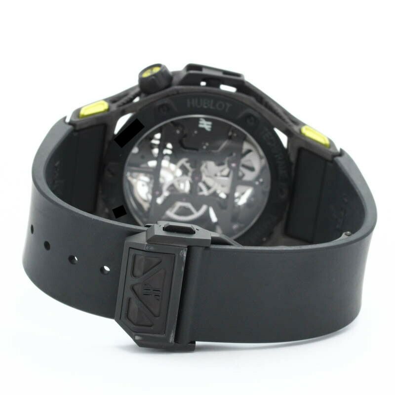 【中古】HUBLOT  <br>TECHFRAME FERRARI TOURBILLON CHRONOGRAPH LIMITED TO 70  <br>ウブロ <br>テクフレーム フェラーリ トゥールビヨン クロノグラフ 世界限定70本 <br>408.QU.0129.RX