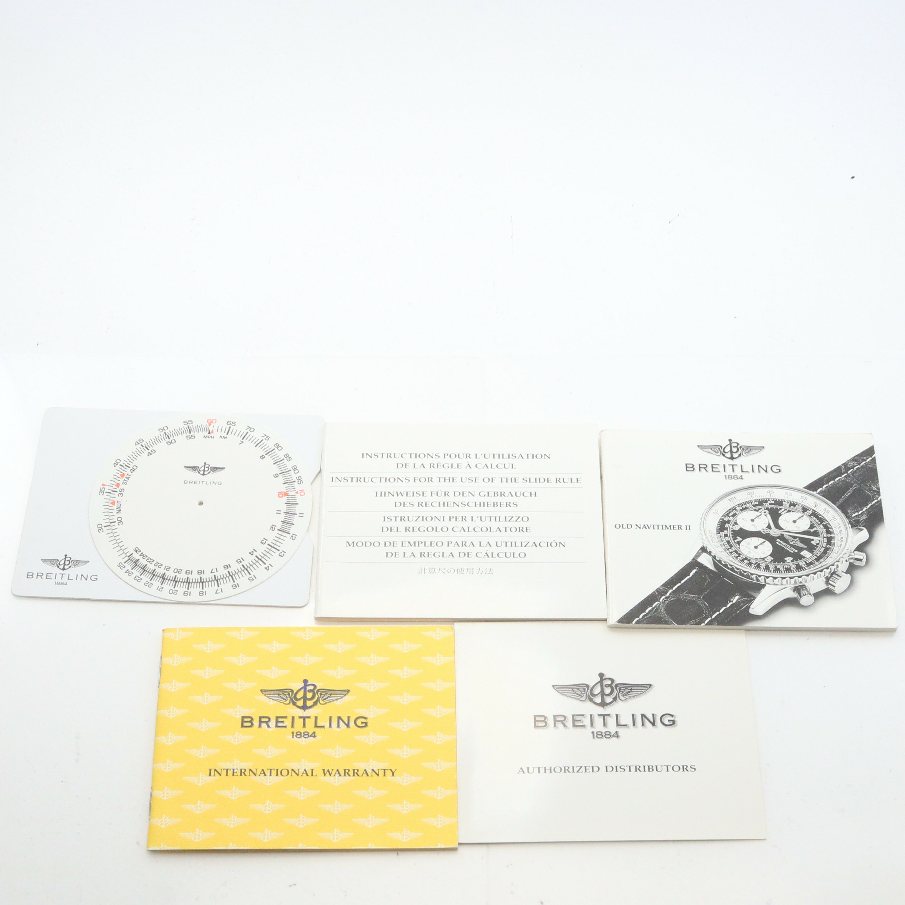 【中古】BREITLING <br>OLD NAVITIMER II <br>ブライトリング <br>オールド・ナビタイマー II <br>A1302212