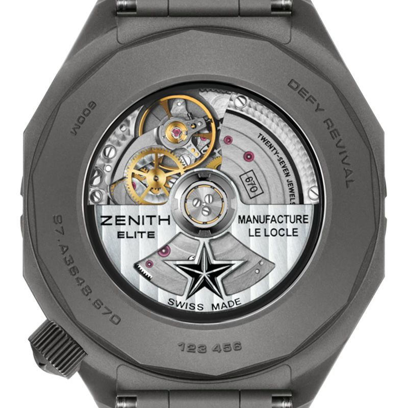 ZENITH <br>DEFY REVIVAL <br>ゼニス <br>デファイ リバイバル ダイバー シャドウ <br>97.A3648.670/21.M3648