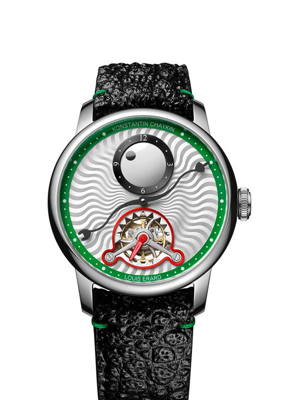 LOUIS ERARD <br>Noirmont X Regulator Tourbillon Louis Erard×Konstantin Chaykin <br>ルイ・エラール <br>ノワールモン X レギュレーター トゥールビヨン ルイ・エラール×コンスタンティン・チャイキン <br>LE89241AA90BGA088