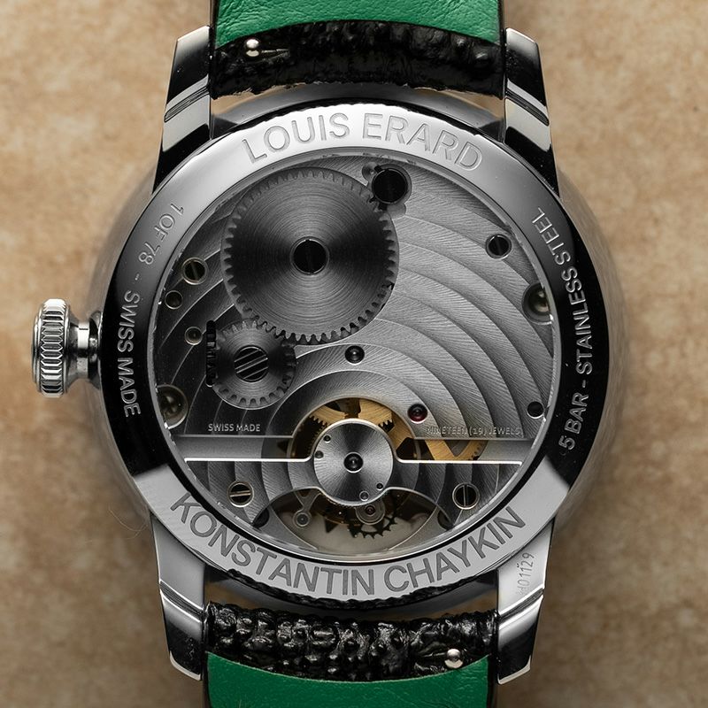 LOUIS ERARD <br>Noirmont X Regulator Tourbillon Louis Erard×Konstantin Chaykin <br>ルイ・エラール <br>ノワールモン X レギュレーター トゥールビヨン ルイ・エラール×コンスタンティン・チャイキン <br>LE89241AA90BGA088