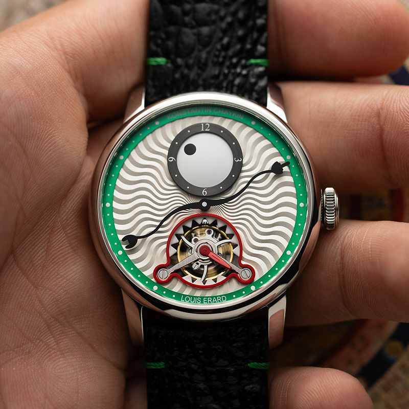 LOUIS ERARD <br>Noirmont X Regulator Tourbillon Louis Erard×Konstantin Chaykin <br>ルイ・エラール <br>ノワールモン X レギュレーター トゥールビヨン ルイ・エラール×コンスタンティン・チャイキン <br>LE89241AA90BGA088