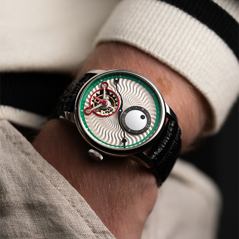 LOUIS ERARD <br>Noirmont X Regulator Tourbillon Louis Erard×Konstantin Chaykin <br>ルイ・エラール <br>ノワールモン X レギュレーター トゥールビヨン ルイ・エラール×コンスタンティン・チャイキン <br>LE89241AA90BGA088